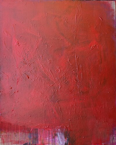 Symphonie in Rot #2 by Josef Thalhofer, Painting for Sale on Select