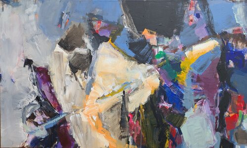 Bunte Welt by Josef Thalhofer, Painting for Sale on Select