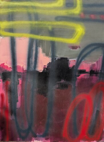 OHNE TITEL by Josef Thalhofer, Painting for Sale on Select