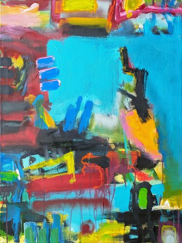 Ansichten einer Stadt (1) by Josef Thalhofer, Painting for Sale on Select