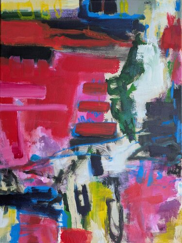 Ansichten einer Stadt (4) by Josef Thalhofer, Painting for Sale on Select