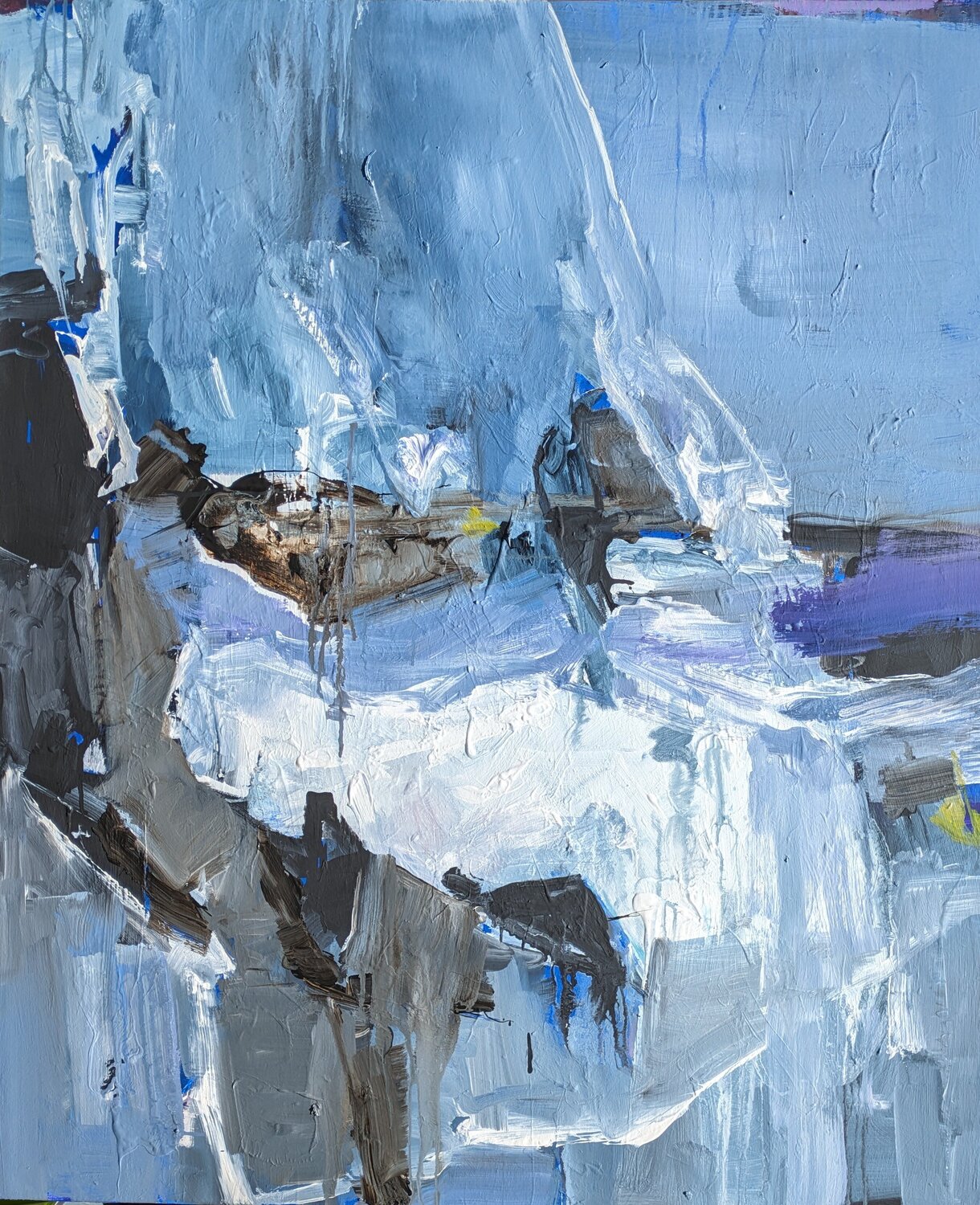 Grauer Fels Josef Thalhofer Original painting for sale