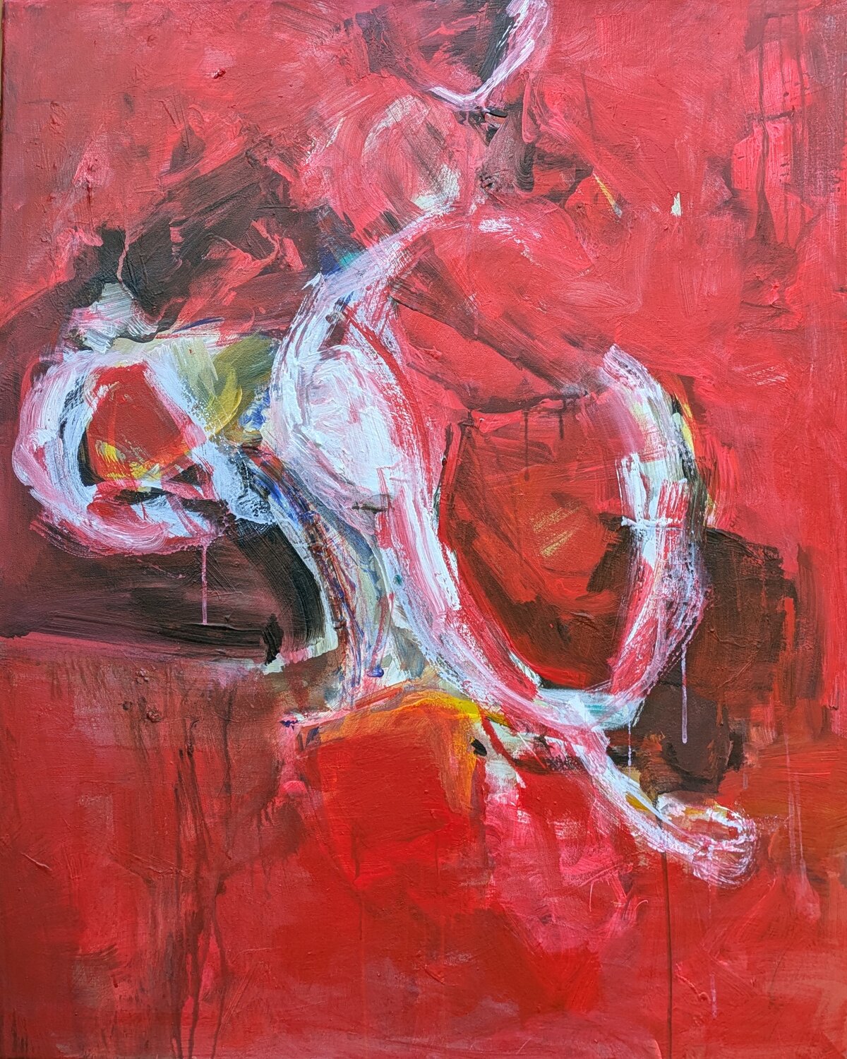 OHNE TITEL Josef Thalhofer Original painting for sale