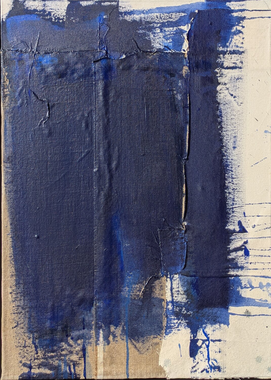 Indigo Josef Thalhofer Original painting for sale
