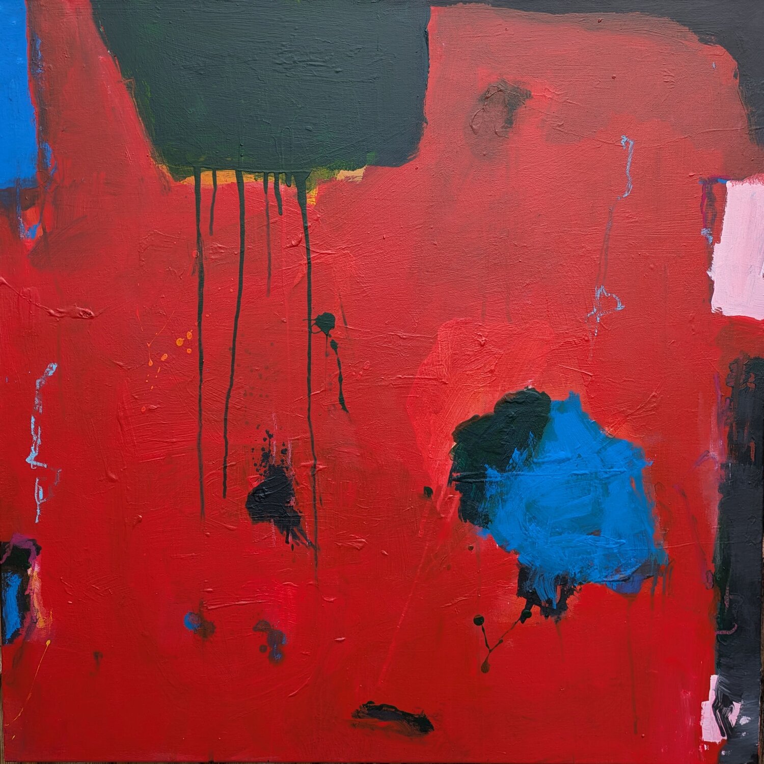 RED BULL Josef Thalhofer Original painting for sale
