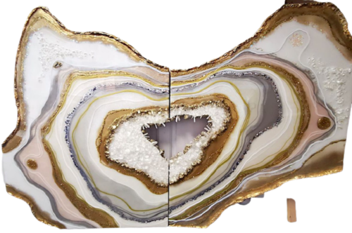 Freie Geode by Natalie Schwarz, Painting for Sale on Select