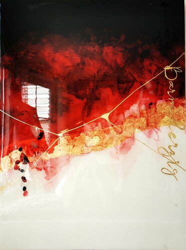 Seid barmherzig - Jahreslosung 2021 by Natalie Schwarz, Painting for Sale on Select