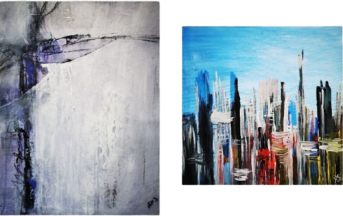 SYDNEY + THE CROSS by Natalie Schwarz, Painting for Sale on Select