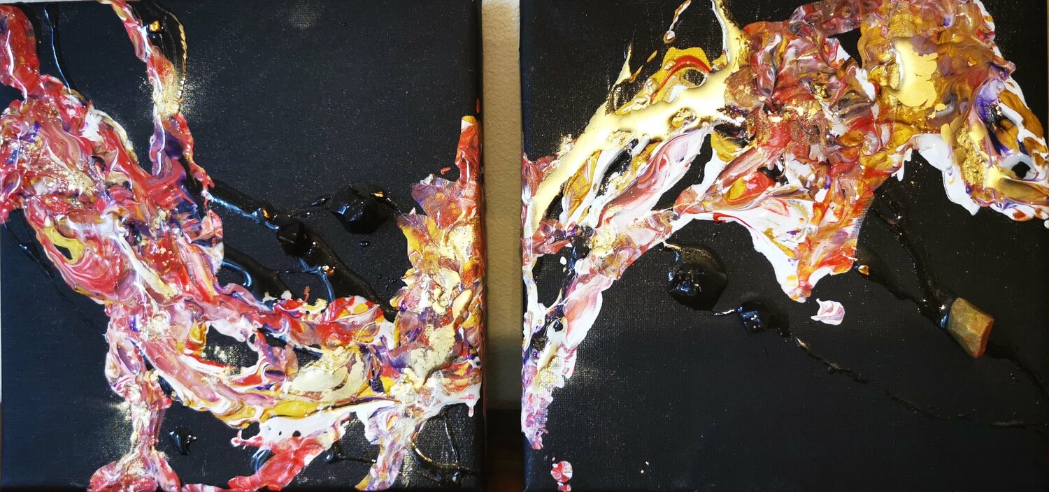 Abundant Flow Natalie Schwarz Original painting for sale