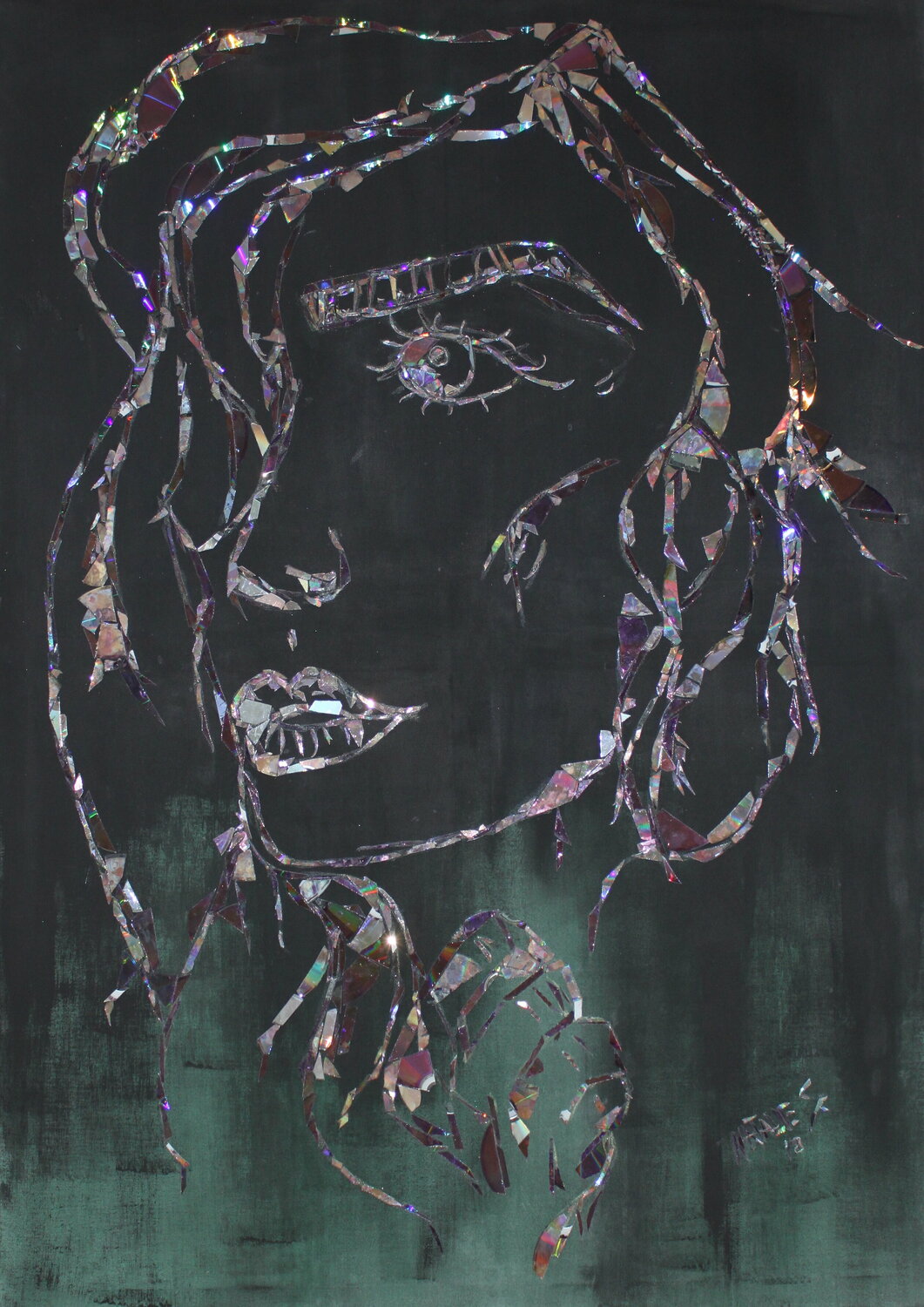 PSALM 121 Natalie Schwarz Original painting for sale