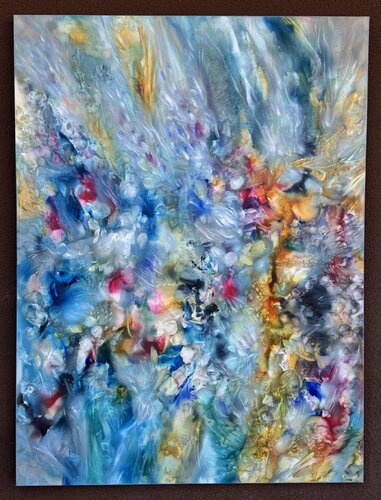 Crystal Mirage by Khrystyna Kozyuk, Painting for Sale on Select