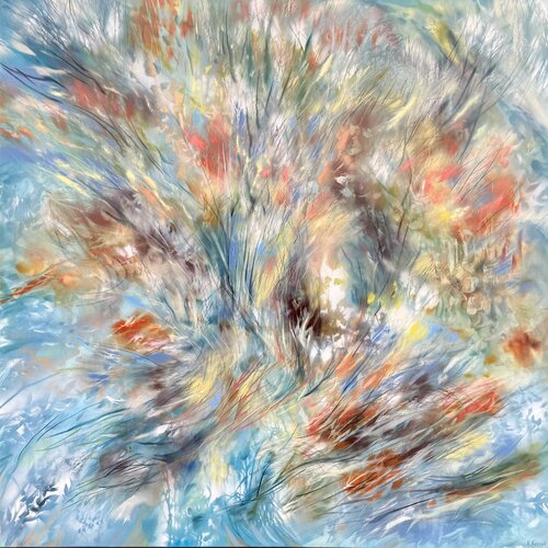 Birdsong by Khrystyna Kozyuk, Painting for Sale on Select