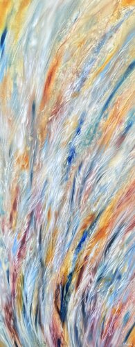 Heaven’s Feathers II by Khrystyna Kozyuk, Painting for Sale on Select