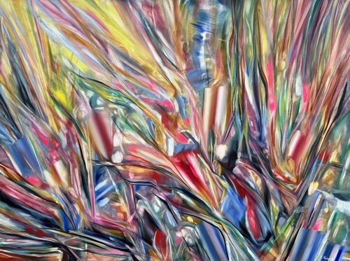 Convergence by Khrystyna Kozyuk, Painting for Sale on Select