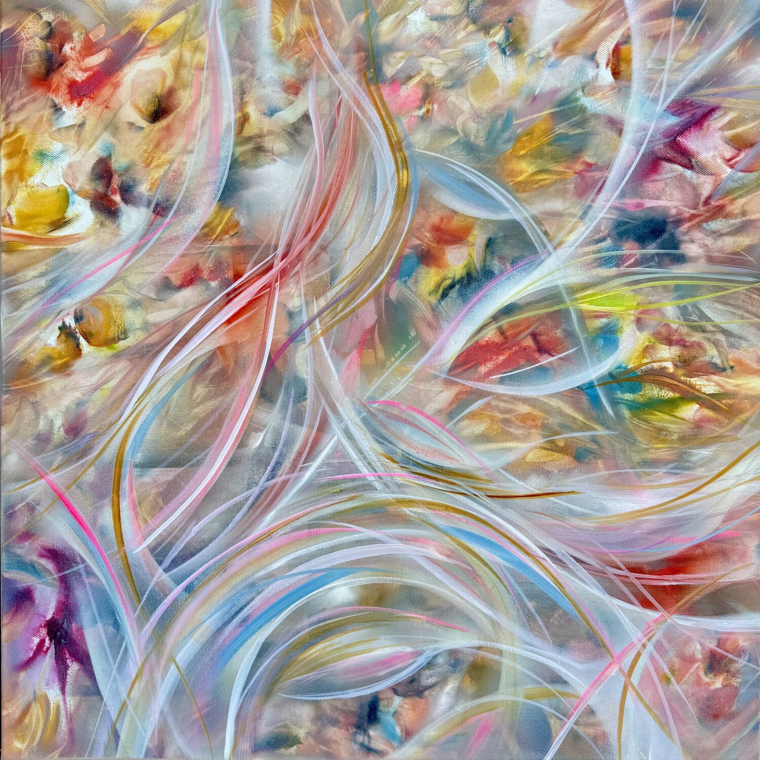 Trifecta 2 Khrystyna Kozyuk Original painting for sale