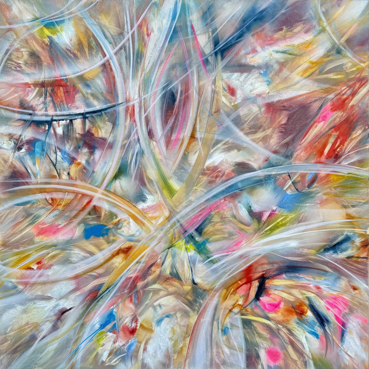 Trifecta 3 Khrystyna Kozyuk Original painting for sale