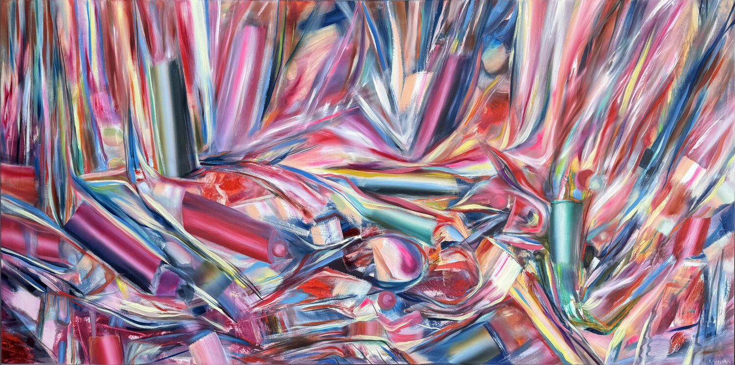 Power Play Khrystyna Kozyuk Original painting for sale