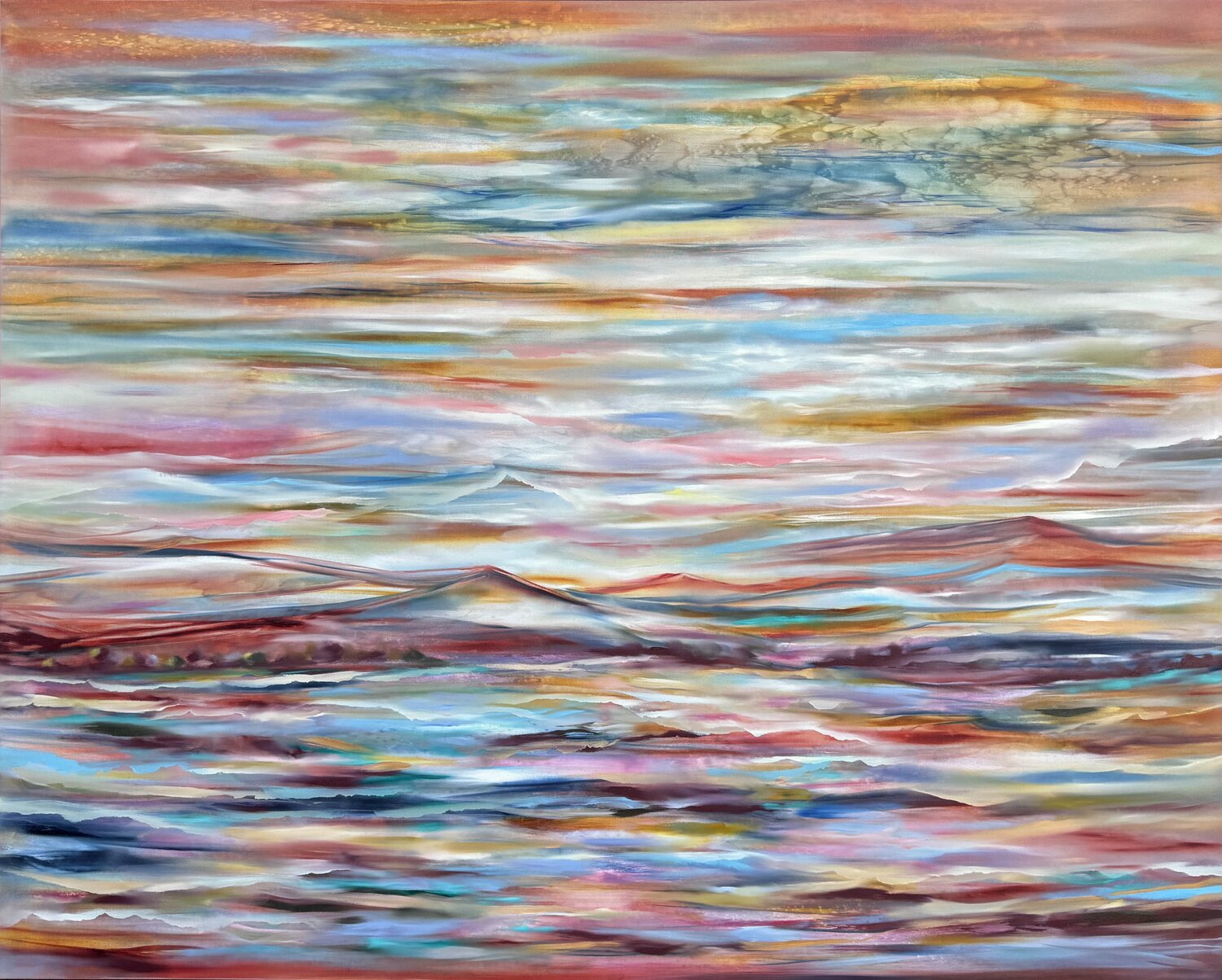 Maui Mountain Khrystyna Kozyuk Original painting for sale