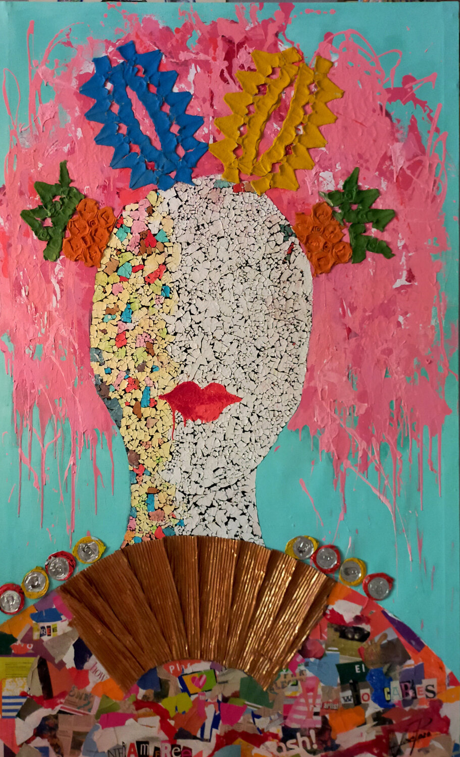 SERIE DRAG 0001 ( A QUIEN LE IMPORTA) Josep Pozo Original painting for sale