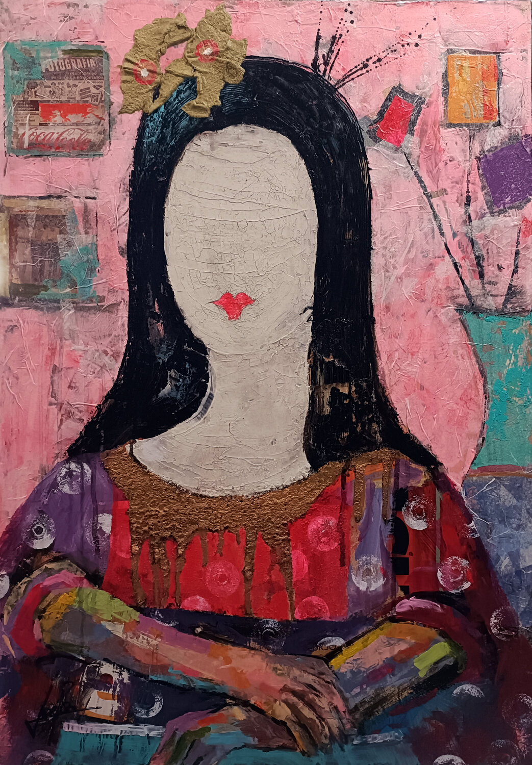 NOTA  GIOCONDA 0007 Josep Pozo Original painting for sale