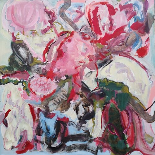Being Here by Cindy Bernier, Painting for Sale on Select