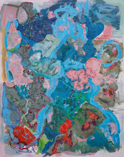 Earthling by Cindy Bernier, Painting for Sale on Select