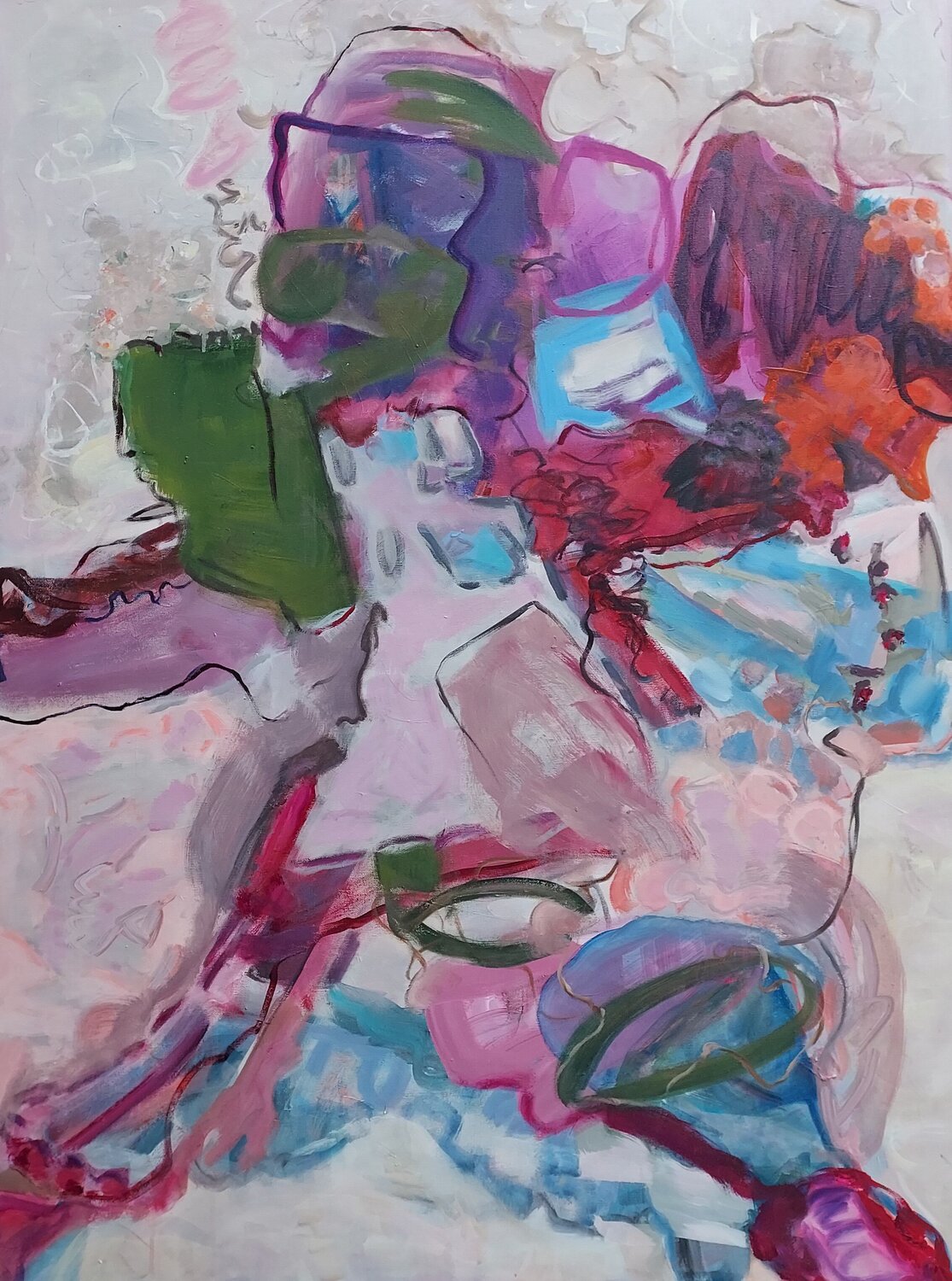 Where Are We Going? Cindy Bernier Original painting for sale