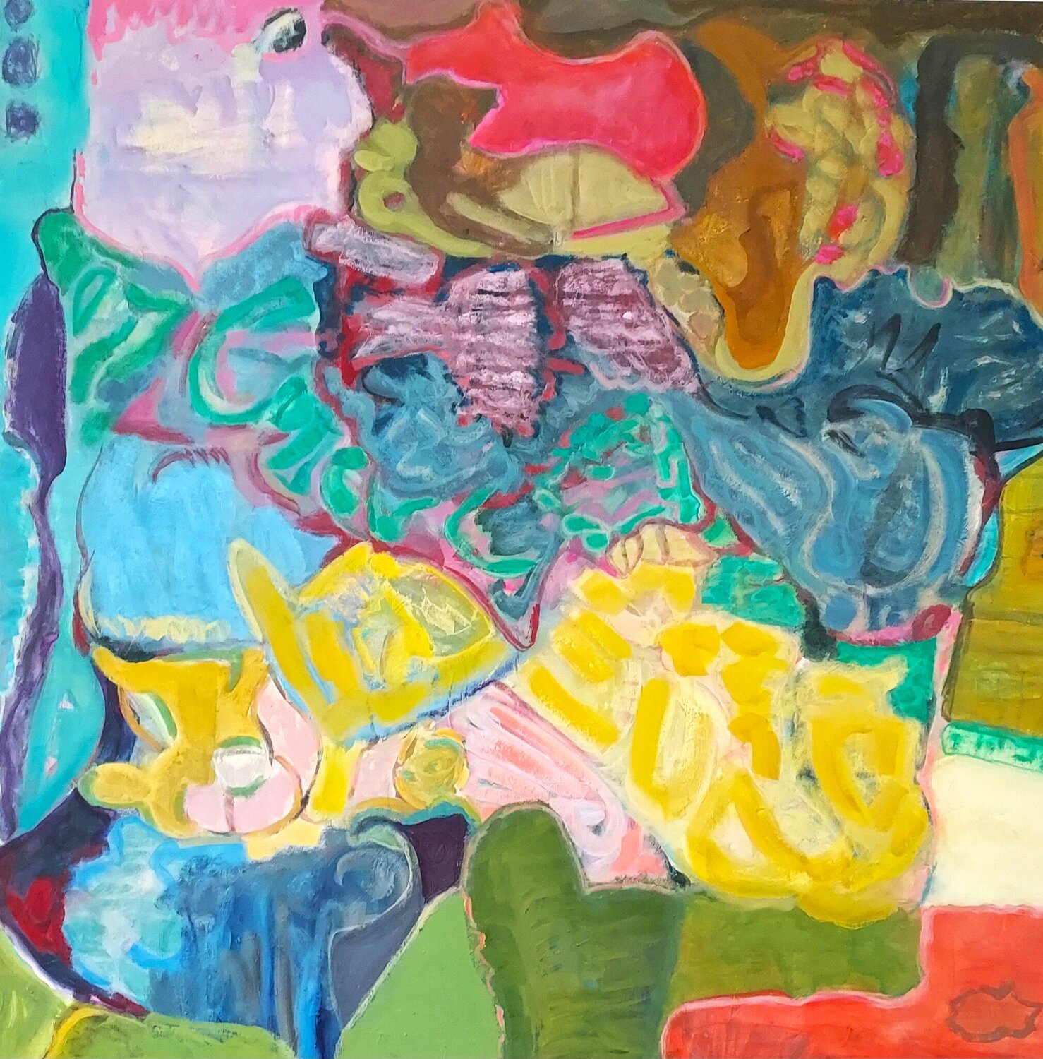 Passing Through 2 Cindy Bernier Original painting for sale