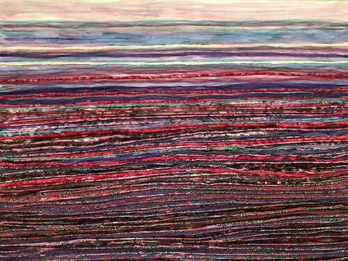 Pink view by Gita Kalishoek, Painting for Sale on Select