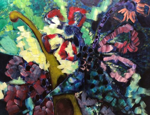 Festival by Gita Kalishoek, Painting for Sale on Select