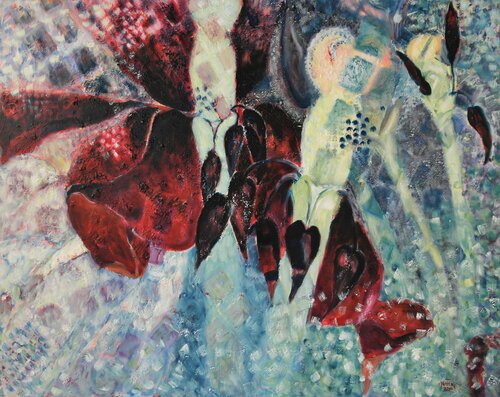 Set in frost by Gita Kalishoek, Painting for Sale on Select