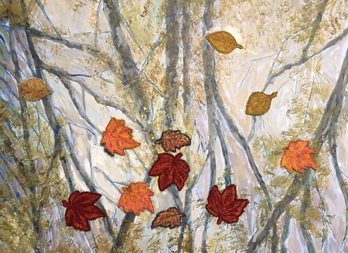 Whispers of time by Gita Kalishoek, Painting for Sale on Select