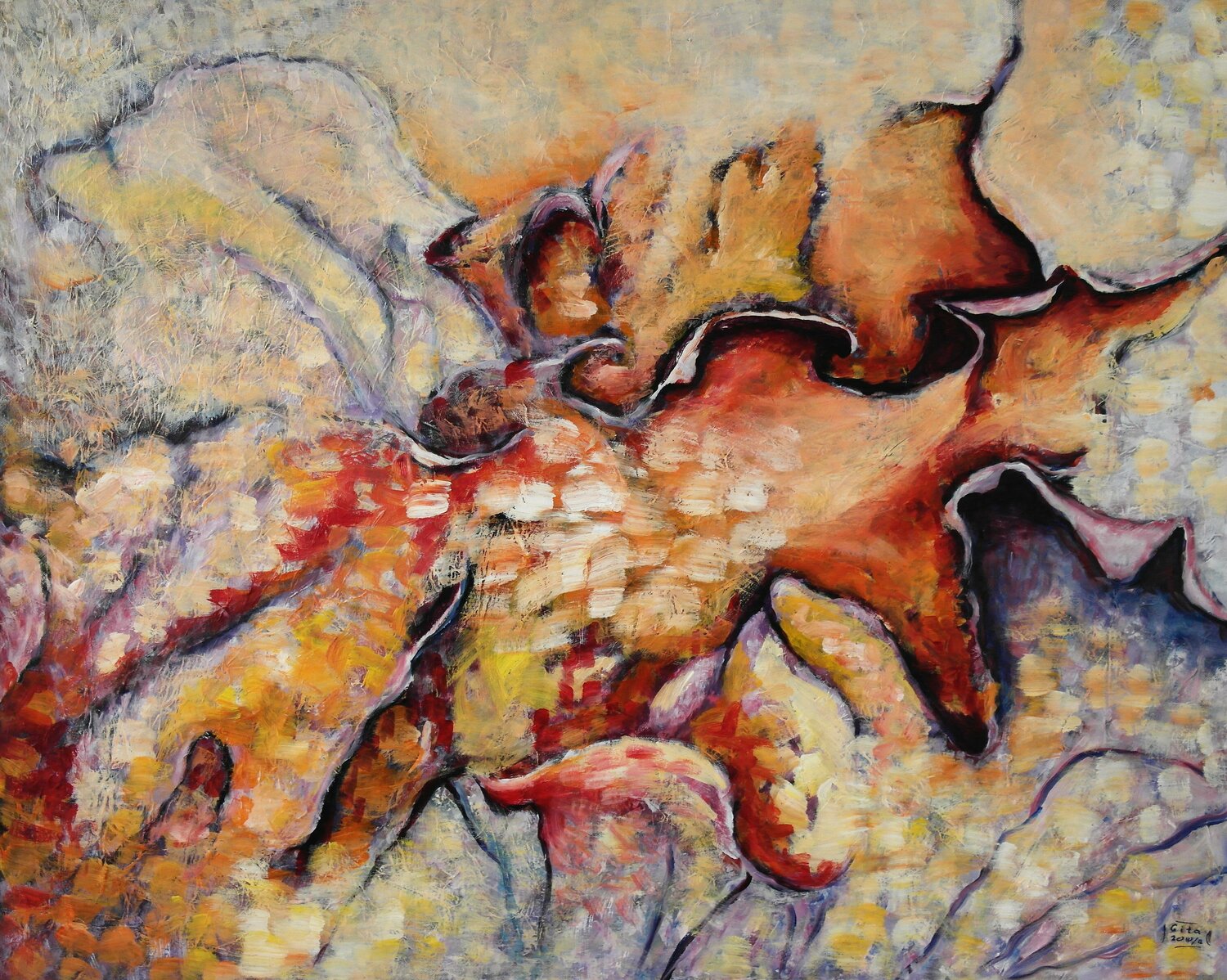 Forward Gita Kalishoek Original painting for sale