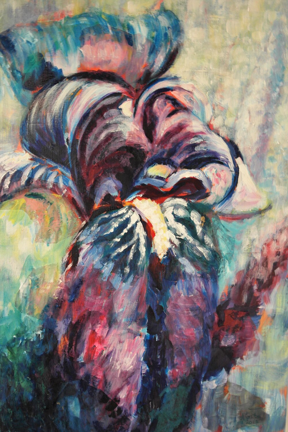 Iris Gita Kalishoek Original painting for sale