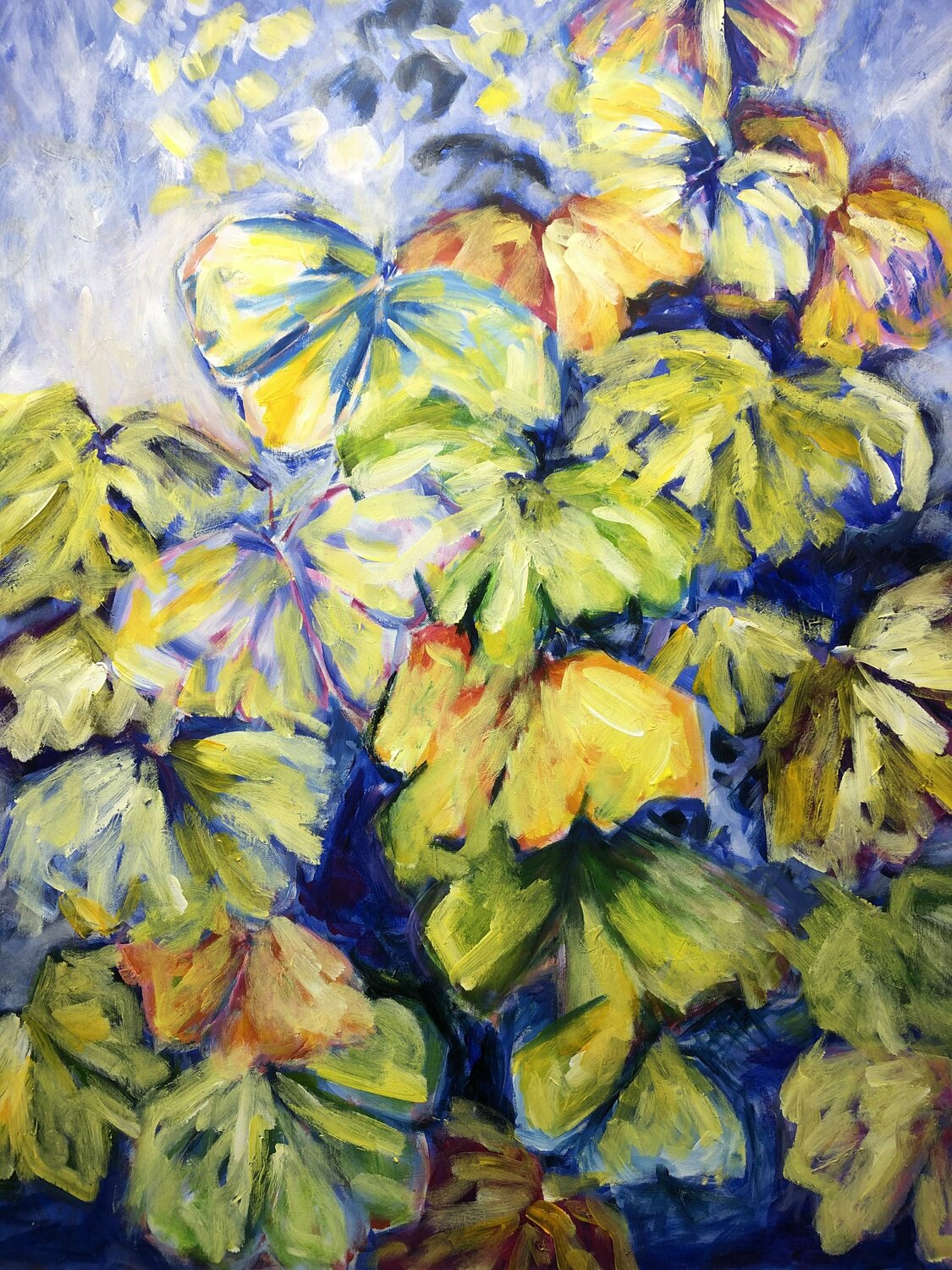 Butterflies Gita Kalishoek Original painting for sale