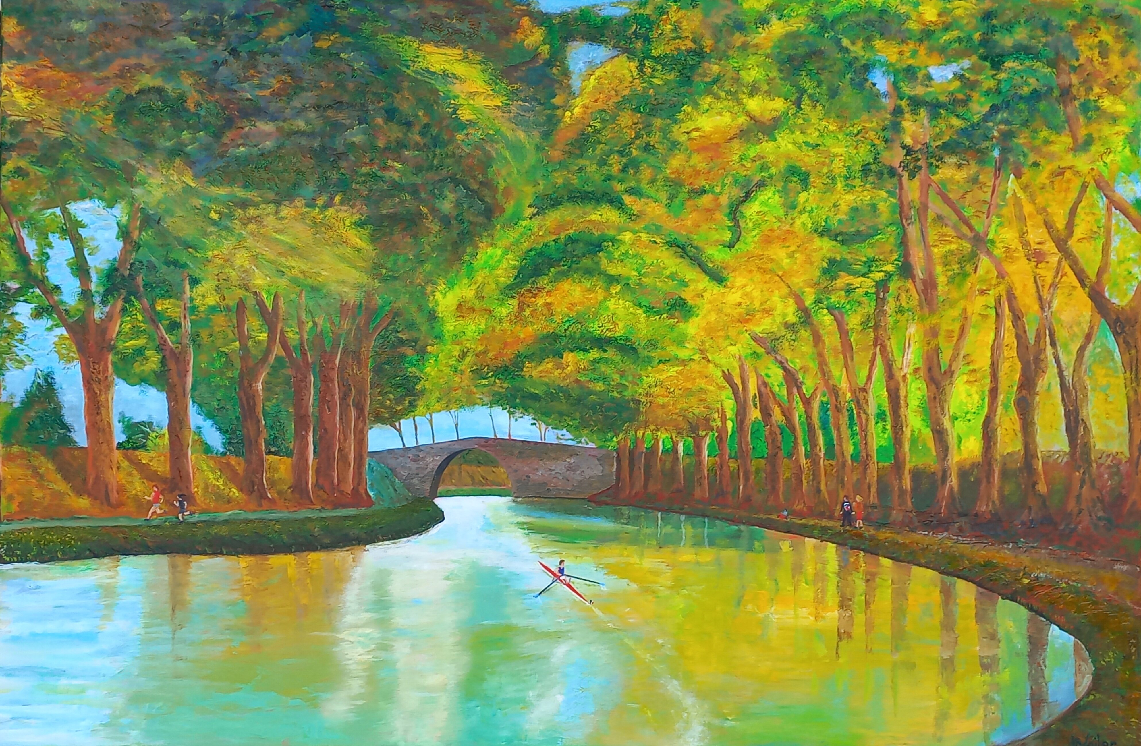 Topic River paintings