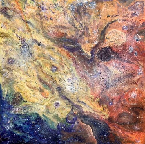 ESPACE TEMPS by Yves Weiler, Painting for Sale on Select