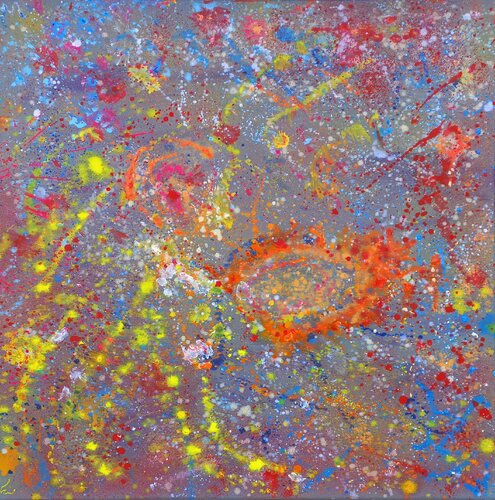 GALAXY 2 by Yves Weiler, Painting for Sale on Select