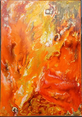 LES VEINES DE LA TERRE by Yves Weiler, Painting for Sale on Select