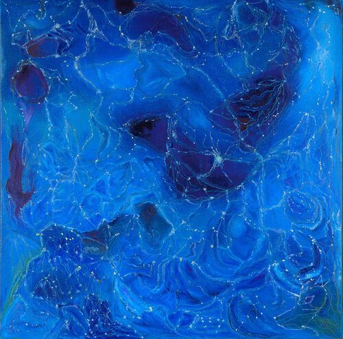LE SAUT by Yves Weiler, Painting for Sale on Select