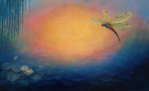 Le Messger by Lee Campbell, Painting for Sale on Select