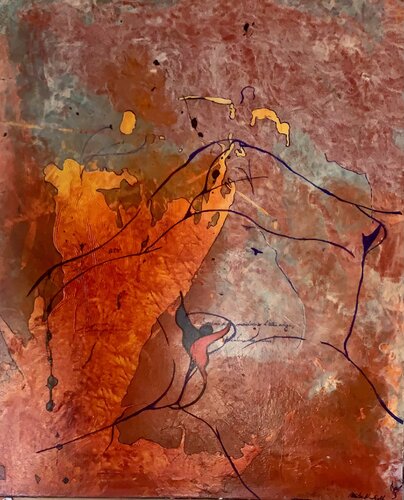 Origine du monde en En string by Alain Bulle, Painting for Sale on Select