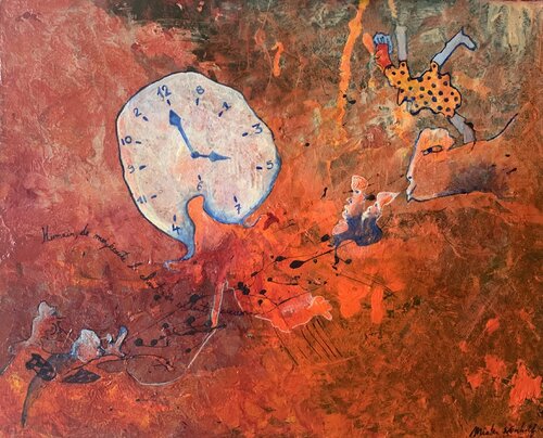 Temporel by Alain Bulle, Painting for Sale on Select