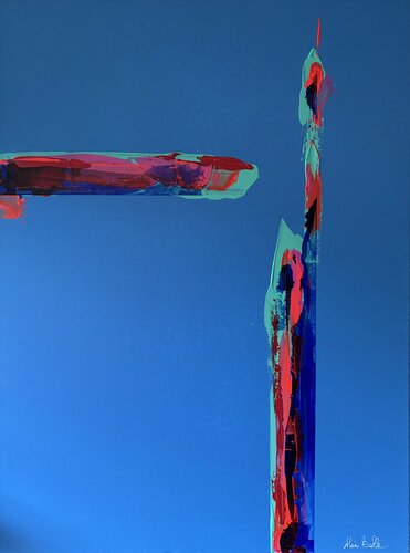 Kairos 40 by Alain Bulle, Painting for Sale on Select