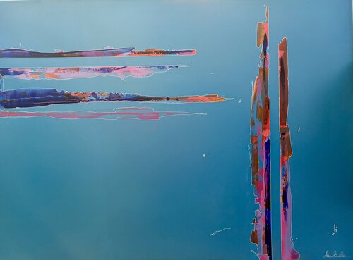 Kairos 167 by Alain Bulle, Painting for Sale on Select
