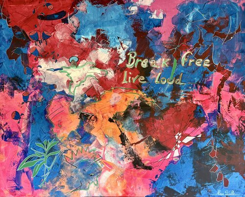 Break free by Alain Bulle, Painting for Sale on Select