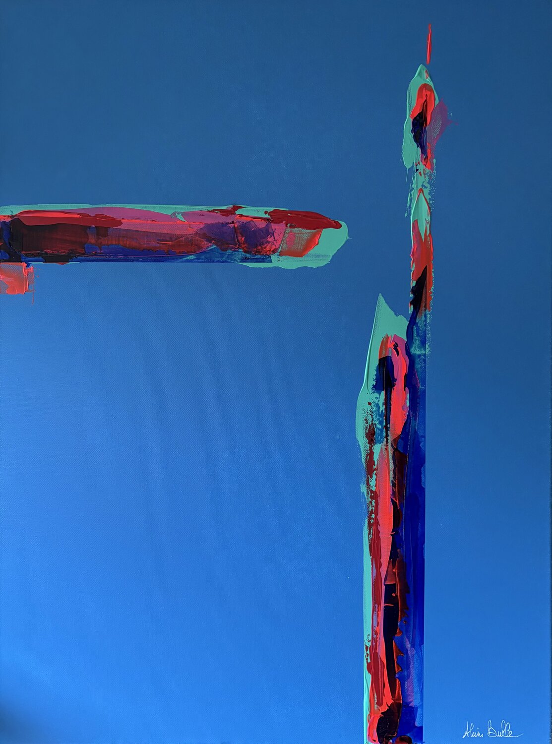 Kairos 40 Alain Bulle Original painting for sale