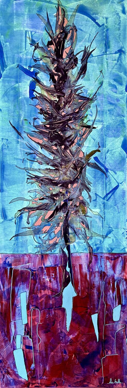 Je brille Alain Bulle Original painting for sale