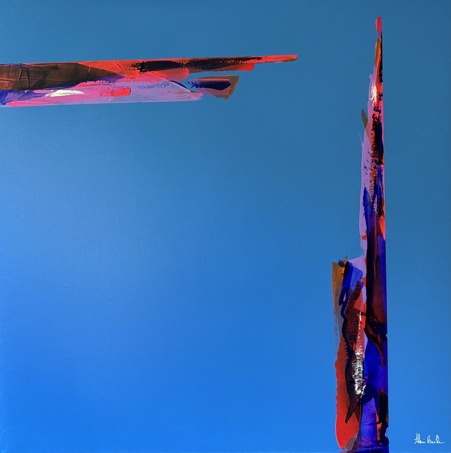 KAIROS 162 Alain Bulle Original painting for sale