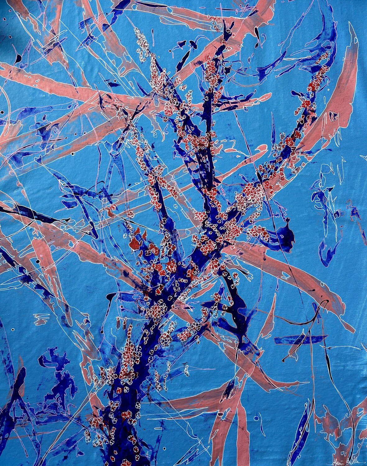 Printemps Alain Bulle Original painting for sale